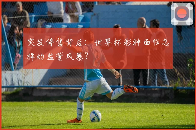 突发停售背后:世界杯彩种面临怎样的监管风暴?